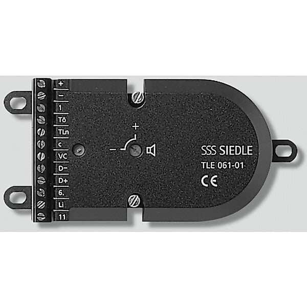 Siedle Türlautsprecher für 1+n-Technik, sw TLE 061-01